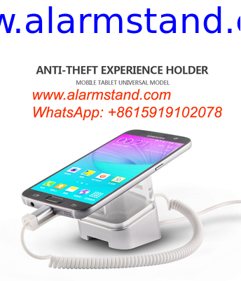 COMER security desktop display devices for alarm smartphone stands retail shops for mobile phone accessories store