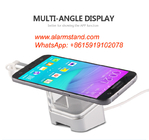 COMER security display stands for mobile accessories retail shop for smartphone show with alarm