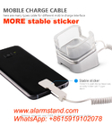 COMER Recharge security retail solution mobile phone anti-theft display holder with alarm for mobile phone accessories