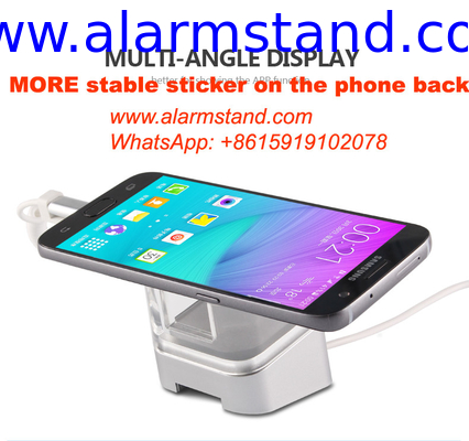 COMER anti-lost alarm devices for Anti-theft cell phone displays with cable lock