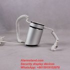 COMER anti-theft alarm cable locking devices for check out counter display stand for type c cellphone