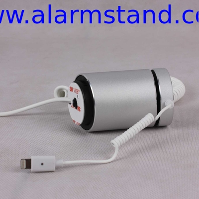 COMER secured display stands for gsm mobile phone desk display anti-theft alarm sensor and charger cord