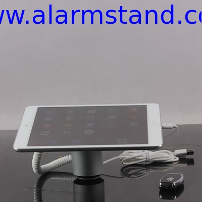 COMER secured display stands for gsm mobile phone desk display anti-theft alarm sensor and charger cord