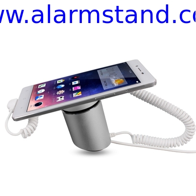 COMER anti-shoplift devices tabletop display alarm system for tablet cellphone with type c cord and alarm sensor cable