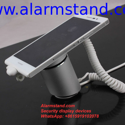 COMER alarm support for mobile phone anti theft stand alone mobile phone security display holder with loud alarm