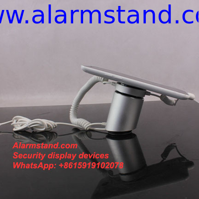 COMER Mobile phone display stand security alarm system tablet security stand with alarm sensor cord