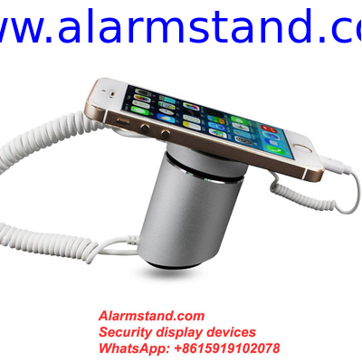 COMER Mobile phone display stand security alarm system tablet security stand with alarm sensor cord