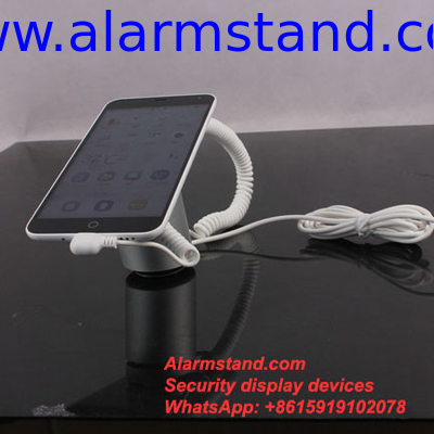 COMER alarm support for mobile phone anti theft stand alone mobile phone security display holder with loud alarm