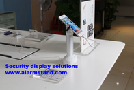 COMER  anti-theft clip locking independent security alarm cell phone bracket for desk display
