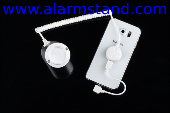 COMER mobile clip stands Gripper holders for security retail displays with alarm