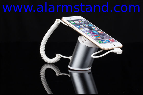 COMER mobile alarm display mounting racks with charging mobile phone accessories retail stores