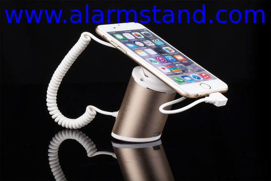 COMER Alarm display stand for cellphone with charger  anti-theft alarm devices