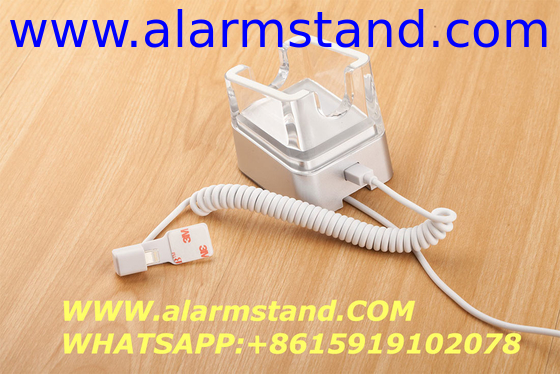 COMER anti-theft alarm cable locking system alarm stand for mobile phone secure displays