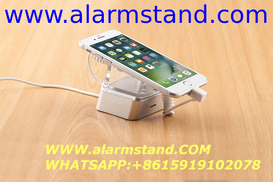 COMER anti-theft alarm cable locking system alarm stand for mobile phone secure displays