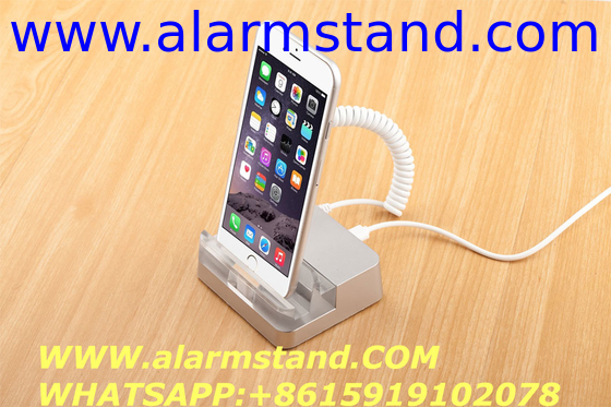 COMER anti theft cell phone holders with alarm function for mobile phone accessories shops