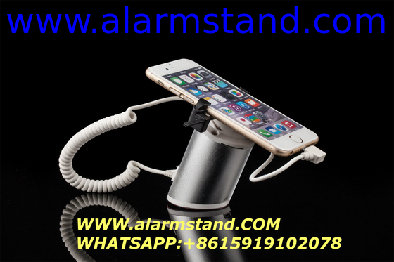 COMER adjustable security countertop display alarm devices for Anti-Theft Cell Phone Charger Stand