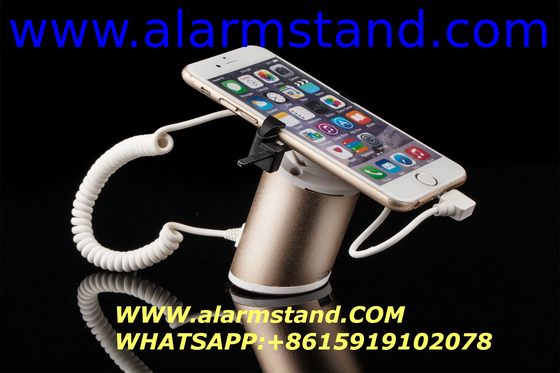 COMER adjustable security countertop display alarm devices for Anti-Theft Cell Phone Charger Stand