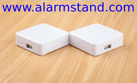 COMER alarm controller acrylic display stand multi charging dock for pad tablet PC and mobile phone