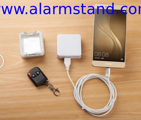 COMER alarm controller acrylic display stand multi charging dock for pad tablet PC and mobile phone