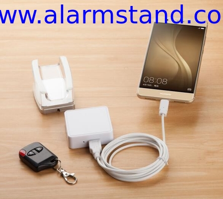 COMER Alarm Stand for Display handphone Security with charging and alarm cables