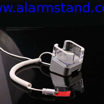 COMER security acrylic display devices anti-theft alarm stands for gsm mobile phones