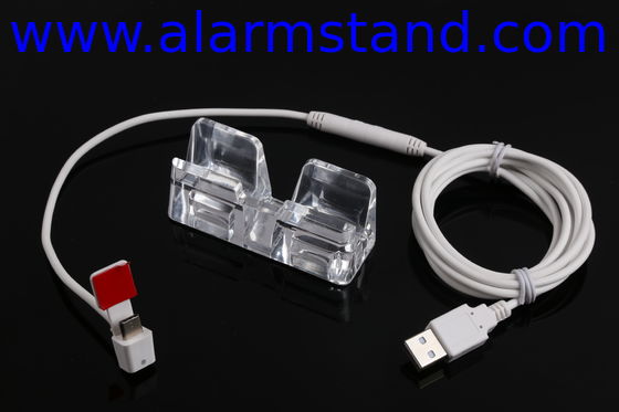 COMER Security Alarm counter display stands for mobile phone with Acrylic tag holders