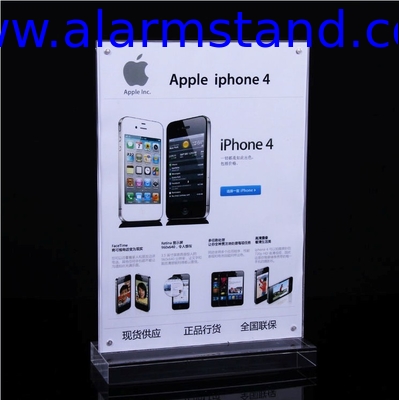 COMER anti-theft devices Acrylic display stands for mobile phone security display stand