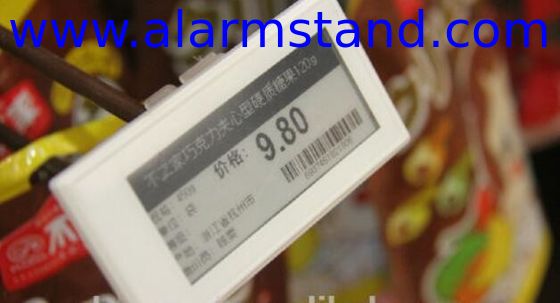 COMER esl /electronic shelf label with prevent stealing design for supermarket and retail stores