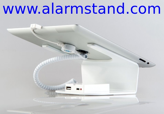 COMER tablet PC security display bracket desktop stand with alarm and charging, tablet racks