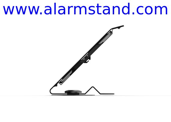 COMER anti theft lock tablet counter-top display mounted 360 degree rotating tablet stand for digital retail stores