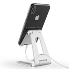 COMER Mobile phone tablet support Smartphone holders Aluminum desk stand double adjustable