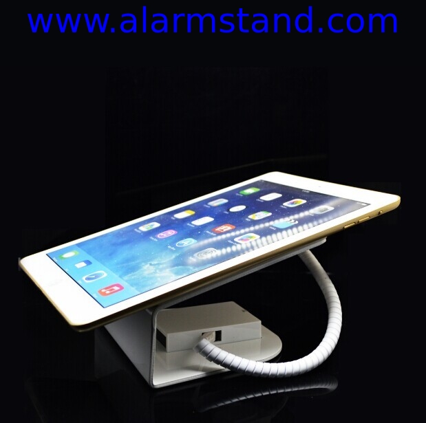 COMER anti-theft locking Tablet pc Security alarm devices with type c charging cord