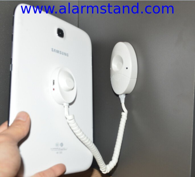COMER tablet pc security magnetic stand anti-theft alarm wall mounting bracket with charging