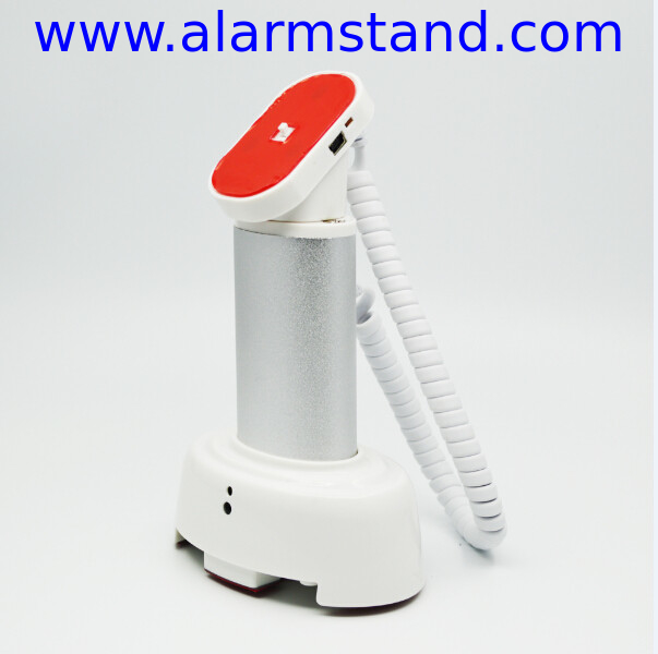 COMER anti-theft alarm devices for gsm mobile phone shops with alarm cord Security display stands