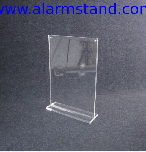 COMER Counter acrylic A4 display stand leaflet holder for mobile phone tablet for retail s