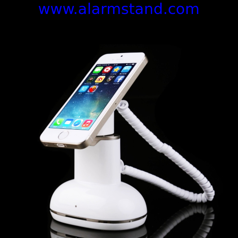 COMER anti-theft alarm locking system for Mobile phone secure display counter stands