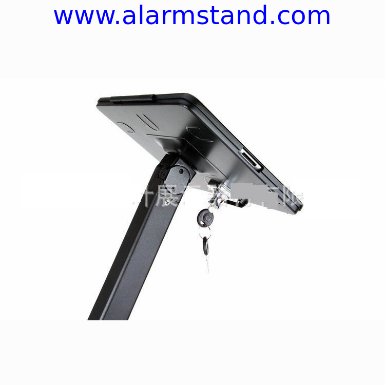 COMER advertising equipment anti-theft display stands for tablet ipad in shop, hotels, restaurant