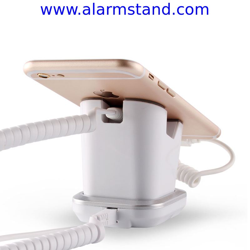 COMER table display cellphone security display charging and alarm holders