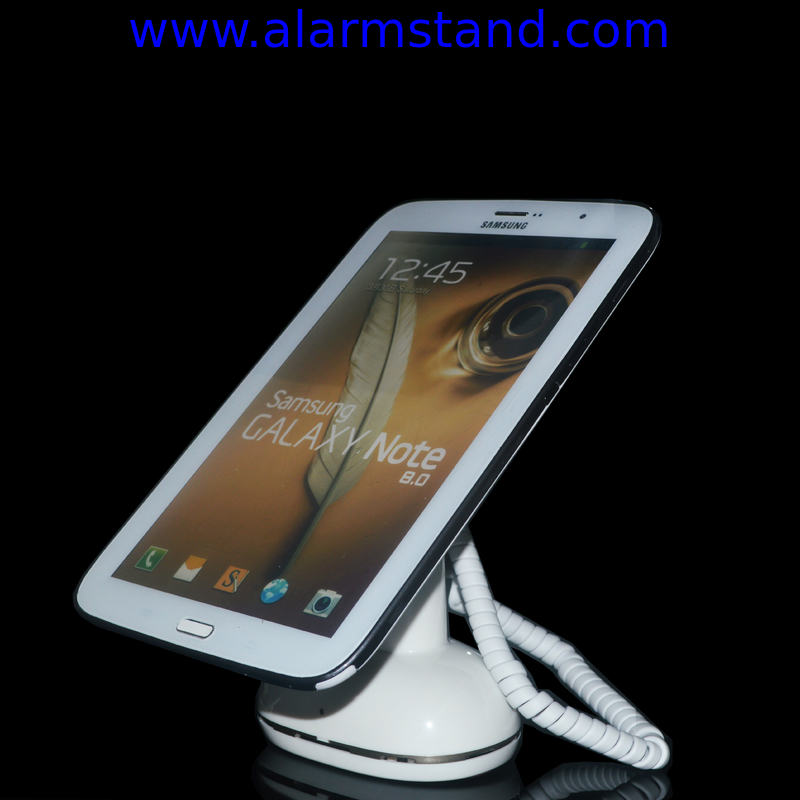 COMER anti-lost cable alarm sensor locking security tablet display trade show equipment