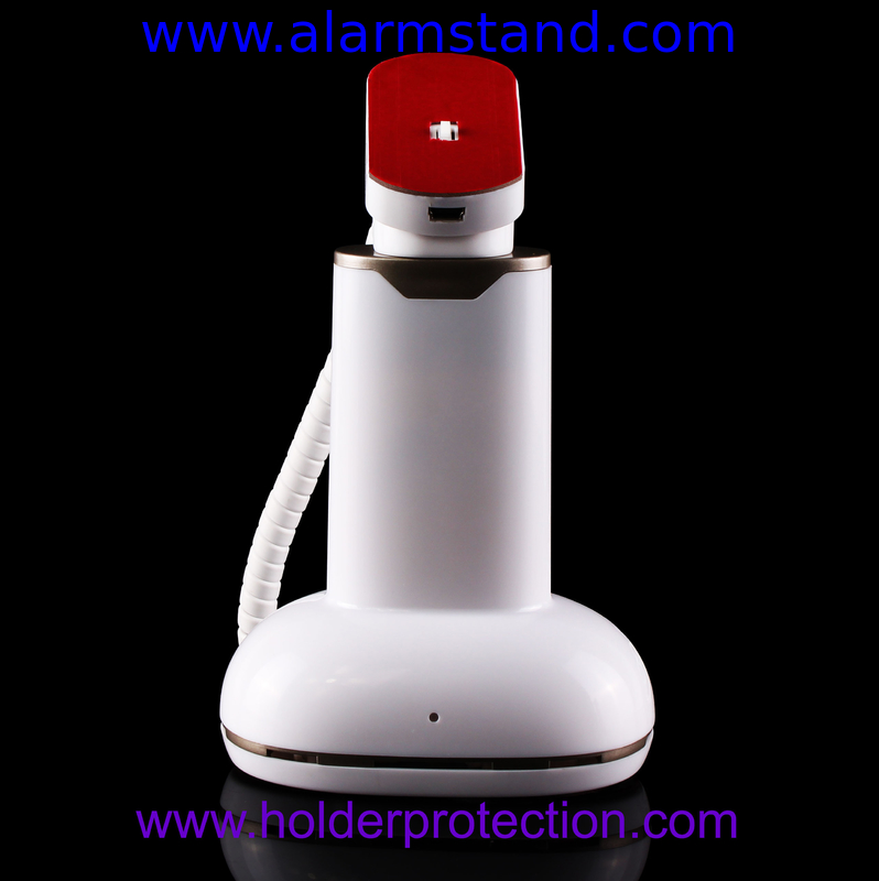 COMER Gripper alarm bracket mounts, desk display stands with charging function in cellular phone stores
