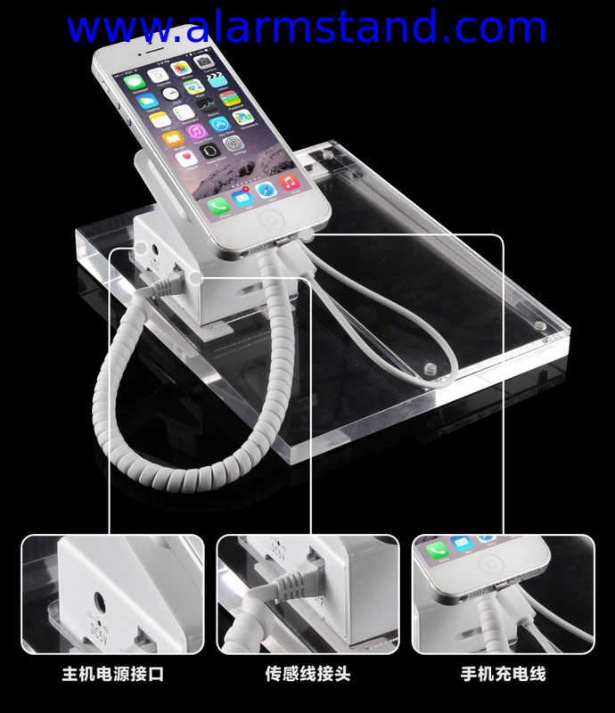 COMER security holder Rotationable Anti Theft Alarm Locking Mounts for Cellular Phone Acrylic base Displays