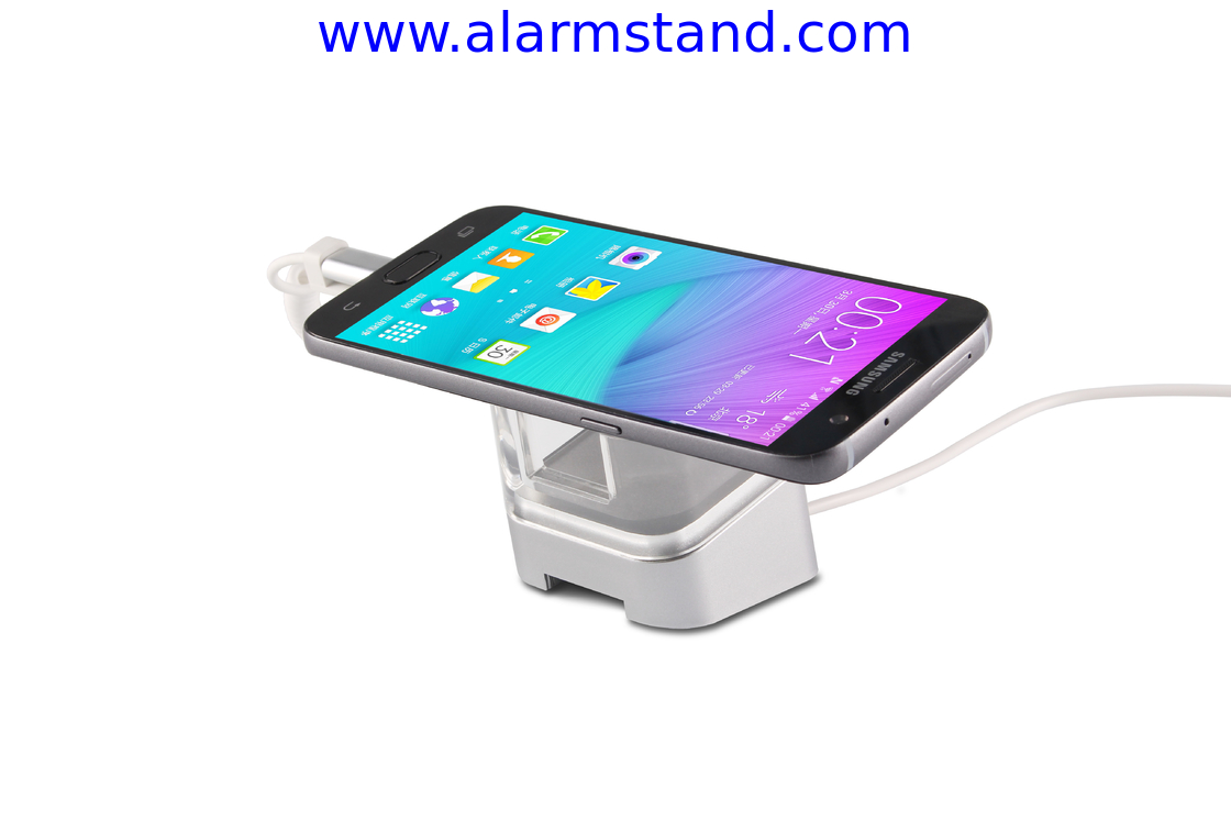 COMER security display stands for mobile accessories retail shop for smartphone show with alarm