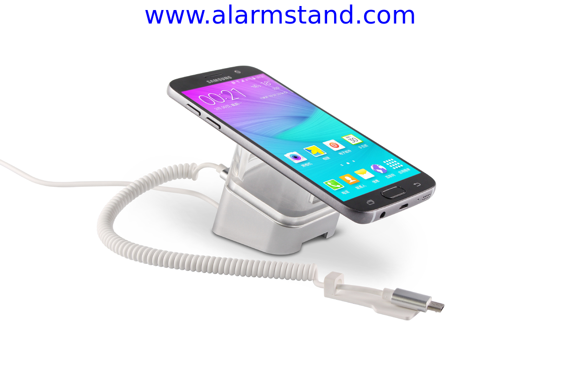 COMER for cellular phone retailer stores Mobile Phone Retail Display Alarm Security with stable sticker