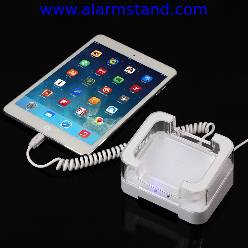 COMER anti-theft tablet Secure bracket with alarm and charging cord for mobile phone retail shops