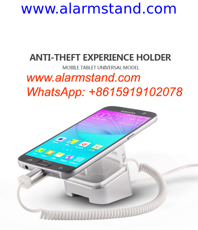 COMER Security Display Alarm with gripper stand for cell phone for cellular phone retailer stores