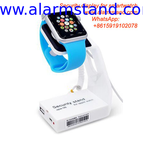 COMER security display stand for smart watch,smart watch anti theft alarm for mobile phone accessories stores