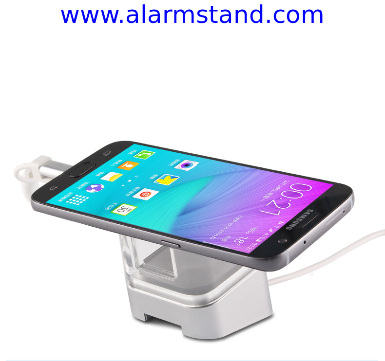 COMER alarm locking table display devices for mobile phone store anti-theft stand security holders