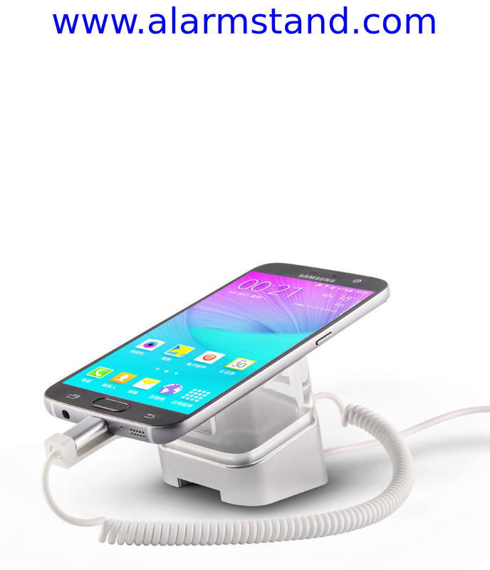 COMER anti-lost alarm devices for Anti-theft cell phone displays with cable lock