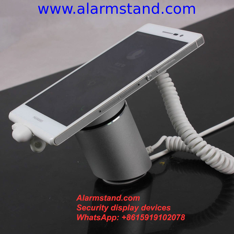 COMER anti-theft cable lock retractable Secure Display Stand Mobile Phone Security Alarm Lock brackets