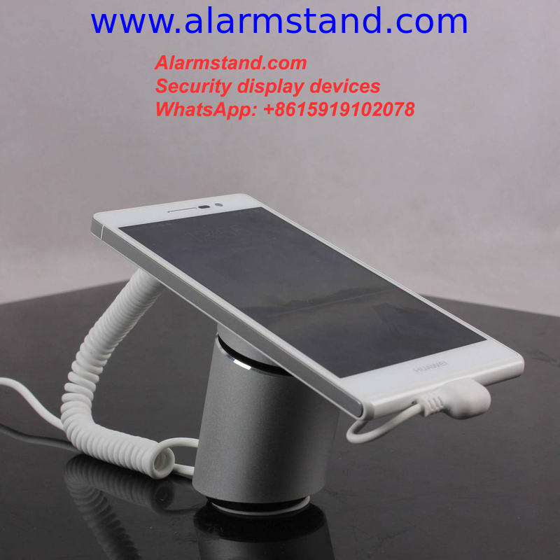 COMER Interactive Display For gsm Mobile Phone anti-theft alarm lock for mobile phone counter display alloy Stand